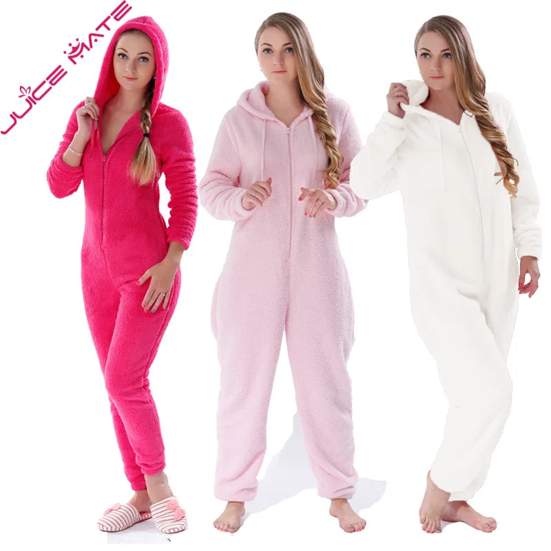 Warm Pajamas Women Onesie