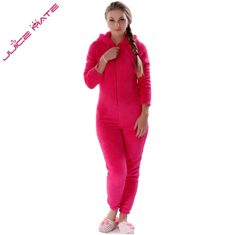 Warm Pajamas Women Onesie