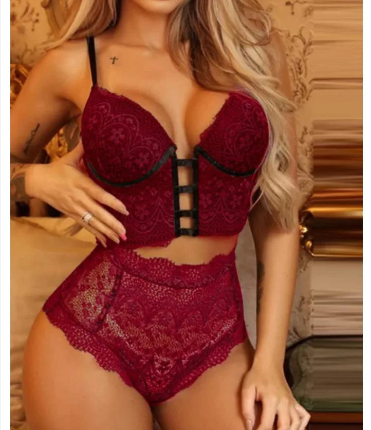 Women Seamless Bra Set Sexy